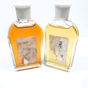 Vintage Canoe Eau De Cologne by Dana 2 Bottles 1.3 oz READ men's fragrance